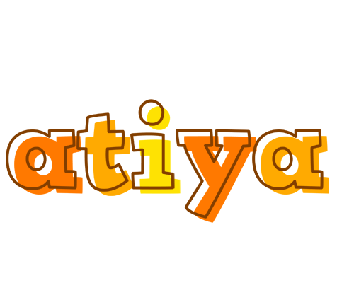 Atiya desert logo