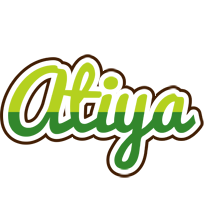 Atiya golfing logo