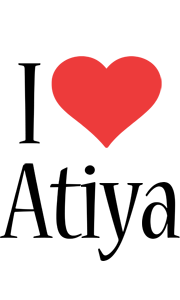 Atiya i-love logo