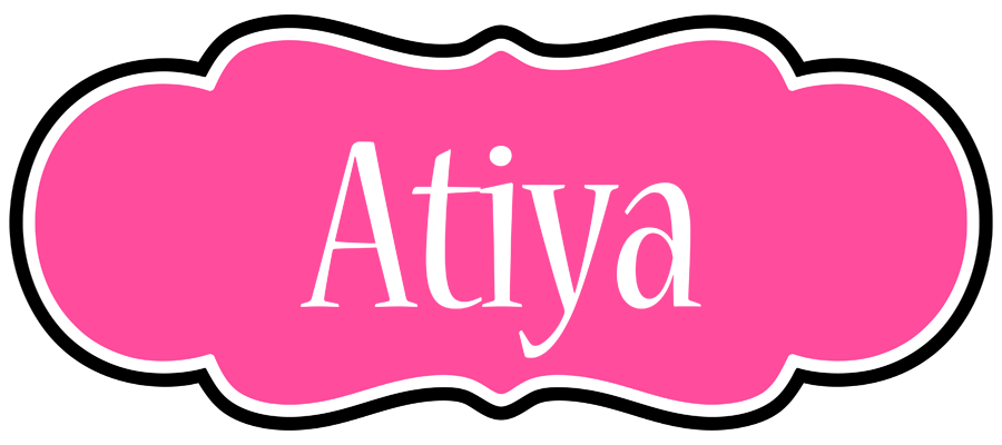 Atiya invitation logo