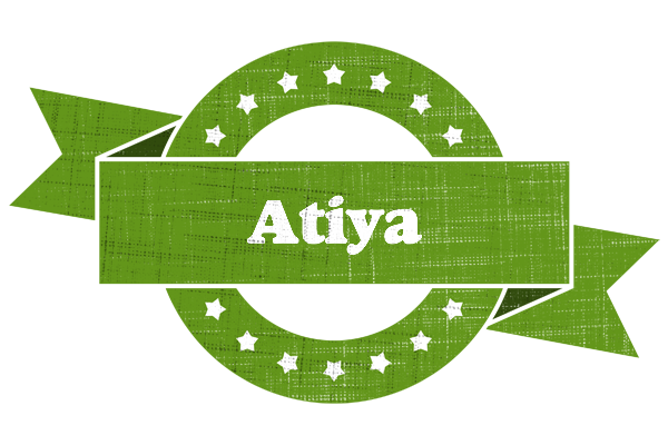 Atiya natural logo