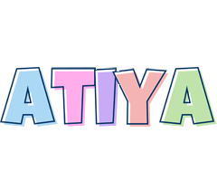 Atiya pastel logo