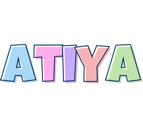 Atiya pastel logo