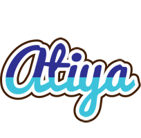 Atiya raining logo