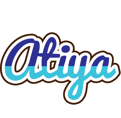 Atiya raining logo
