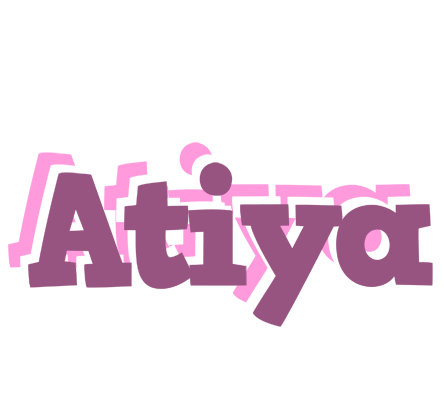 Atiya relaxing logo