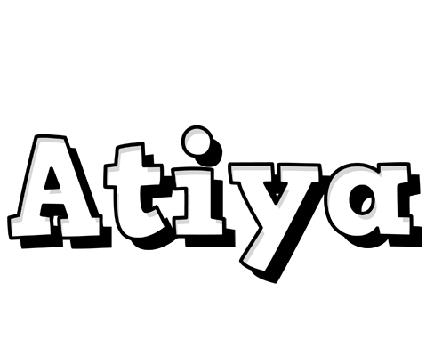 Atiya snowing logo