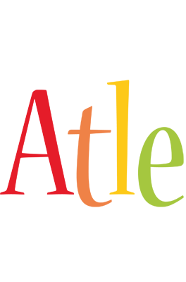 Atle birthday logo