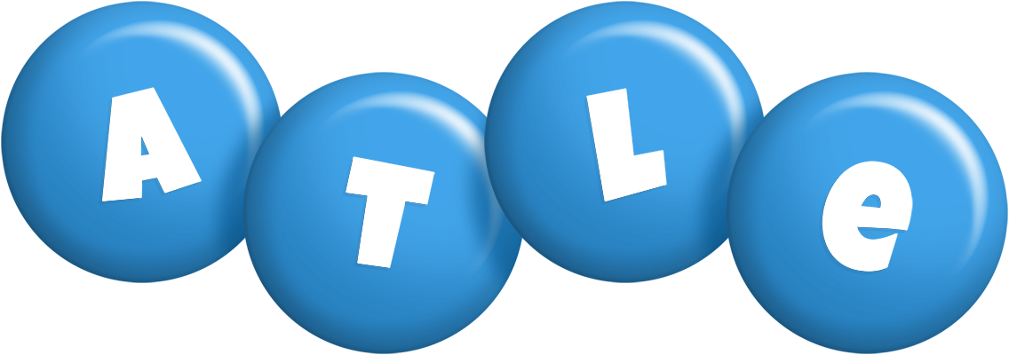Atle candy-blue logo
