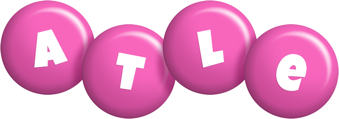 Atle candy-pink logo