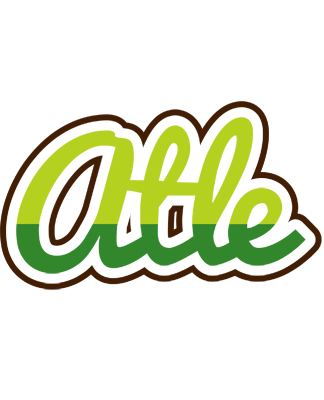 Atle golfing logo