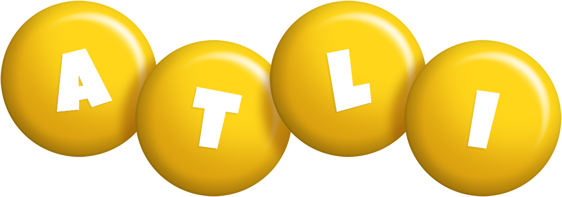 Atli candy-yellow logo