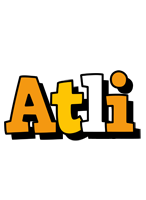 Atli cartoon logo