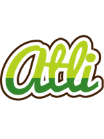 Atli golfing logo