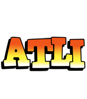 Atli sunset logo