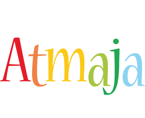 Atmaja birthday logo