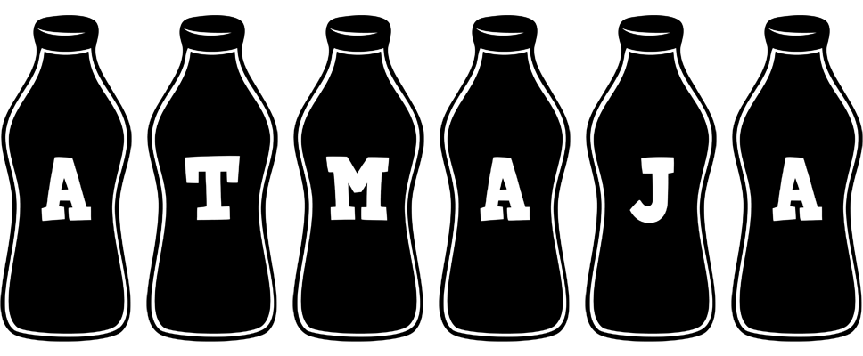 Atmaja bottle logo