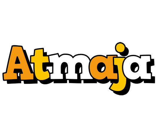 Atmaja cartoon logo
