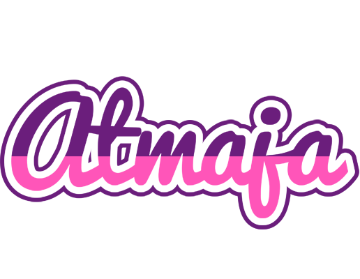 Atmaja cheerful logo