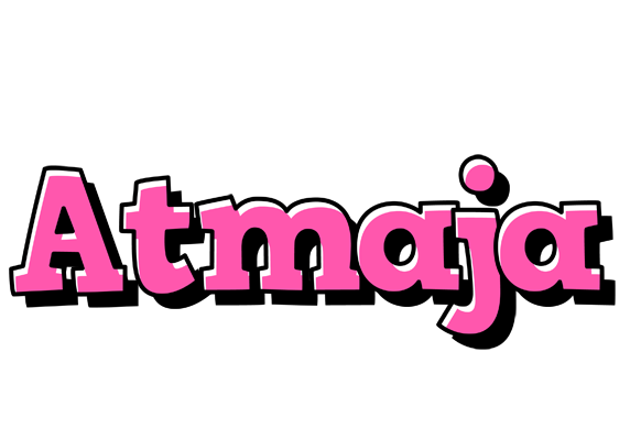 Atmaja girlish logo