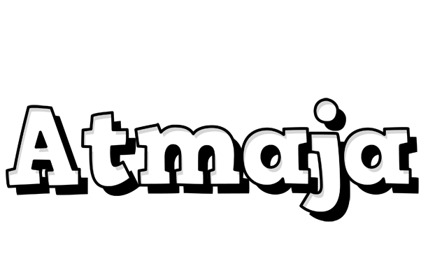 Atmaja snowing logo