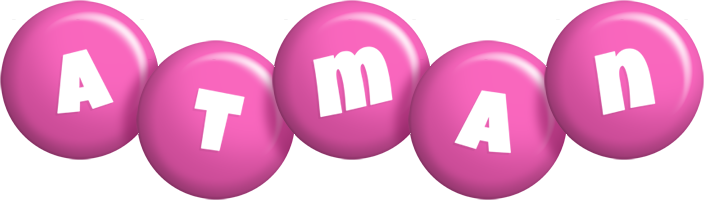 Atman candy-pink logo