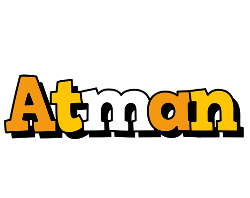 Atman cartoon logo