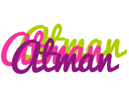 Atman flowers logo