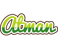 Atman golfing logo