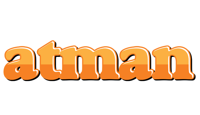 Atman orange logo