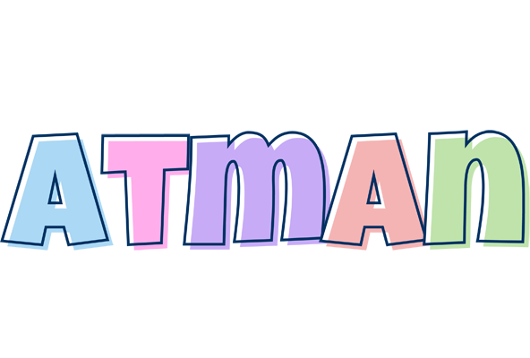 Atman pastel logo