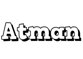 Atman snowing logo