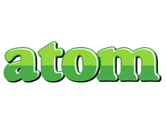 Atom apple logo
