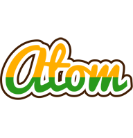 Atom banana logo