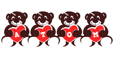 Atom bear logo