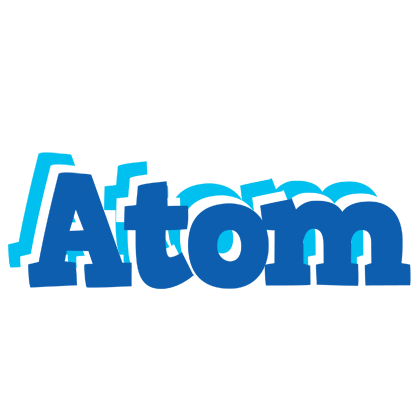 Atom business logo