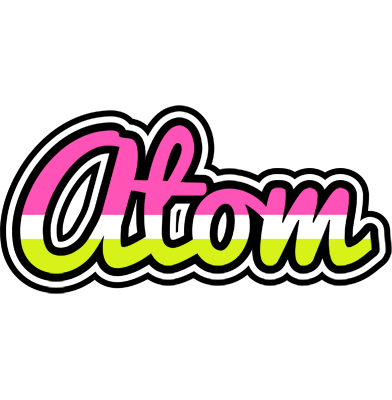 Atom candies logo