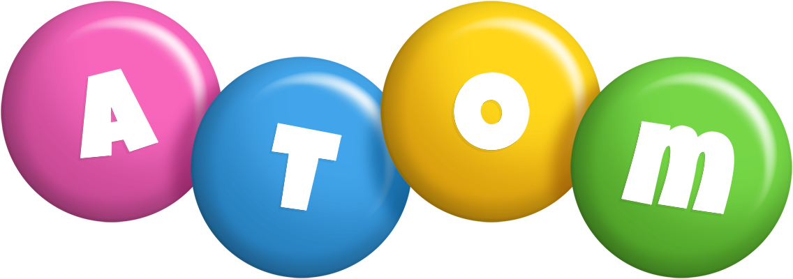 Atom candy logo