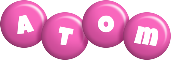 Atom candy-pink logo
