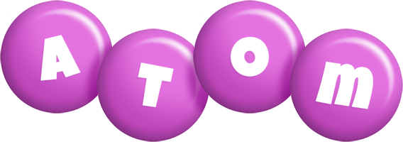 Atom candy-purple logo