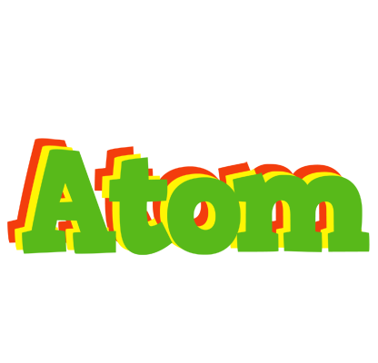 Atom crocodile logo