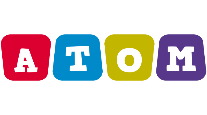 Atom daycare logo
