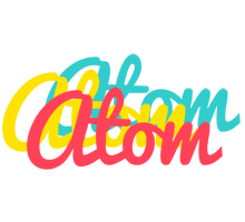 Atom disco logo