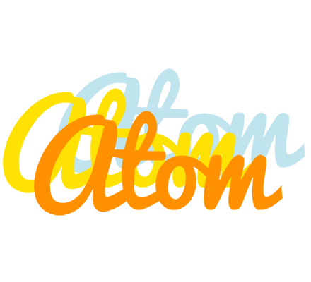 Atom energy logo
