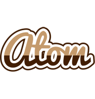 Atom exclusive logo