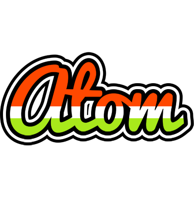 Atom exotic logo
