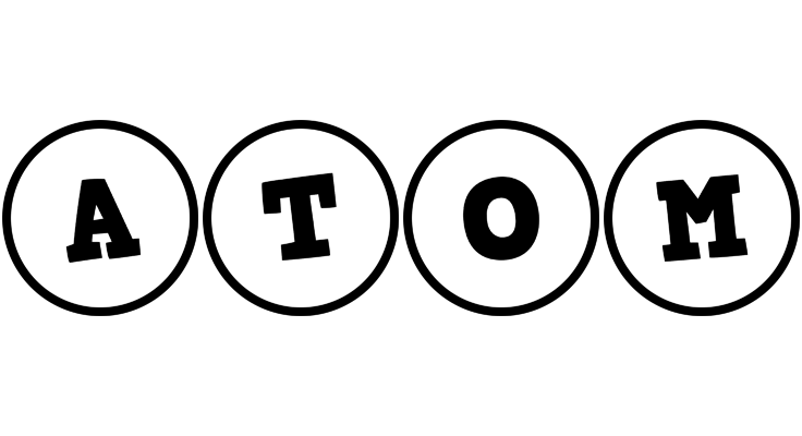 Atom handy logo