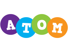 Atom happy logo
