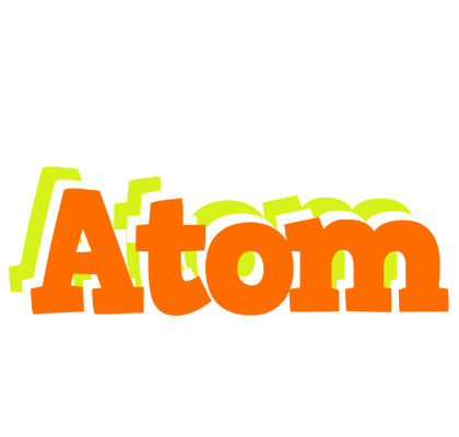 Atom healthy logo