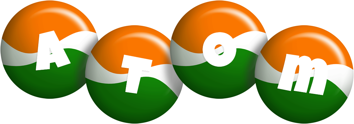 Atom india logo